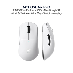 Chuột Gaming Không Dây MCHOSE M7 / M7 PRO / M7 ULTRA