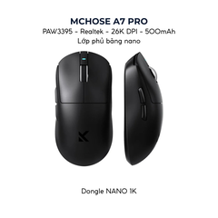 Chuột Gaming Không Dây MCHOSE A7 / A7 PRO / A7 ULTRA