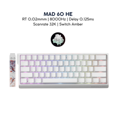 BÀN PHÍM CƠ GAMING HE MAD60 | MAD68 HE | Rapid Trigger | 1000hz | 8000hz