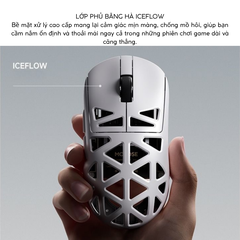 Chuột Gaming Không Dây MCHOSE A7X ULTRA PAW 3950 TI - Realtek Chipset - 500mAh - 53g ICEFLOW Glacier Coating - Wired 8K + Wireless 8K