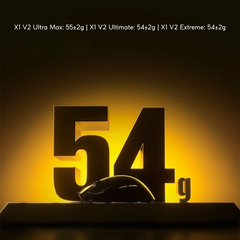 Chuột Gaming Không Dây ATK X1 V2 Series, Nordic 54H20, PAW 3950 Ultra, Delay 0.163ms, 800mAh, 54g±2g, Dongle GEM 8K