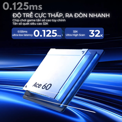 BÀN PHÍM CƠ GAMING HE MCHOSE ACE60/68 | Rapid Trigger | Scan-rate 128K | 8000hz