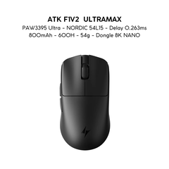 VGN ATK F1 V2 Series - Chuột Không Dây Nhẹ 38g, Cảm Biến PAW3950 Ultra, Polling Rate 8000Hz - Hiệu Suất Đỉnh Cao Cho Game Thủ