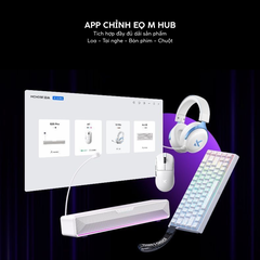 Loa Soundbar Gaming MCHOSE G20 Pro – Âm Thanh Vòm 7.1, Micro Tháo Rời, Đèn RGB Nhịp Nhạc