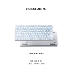MCHOSE ACE 75 | Bàn Phím Gaming HE Chuyên Game 8K | Scan Rate 256K, Độ Trễ 0.08ms, Accuracy 0.001mm, RGB 16.8 Triệu Màu