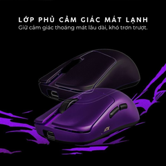 Chuột Gaming Không Dây ATK Duckbill Ultra PAW3950 Ultra, Nordic 54H20, 8000Hz
