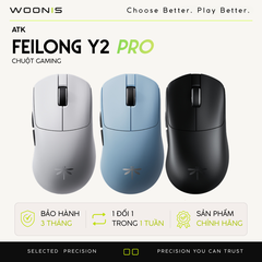 Chuột Gaming Không Dây Siêu Nhẹ VGN Feilong Y2 Pro – Cảm biến PAW3950, Switch Quang học Omron, Receiver 8K
