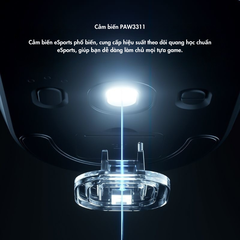 Chuột Gaming Không Dây MCHOSE G3 / G3 A 800mAh