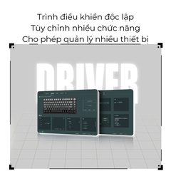 BÀN PHÍM CƠ GAMING HE VGN A75 HE | Rapid Trigger | 1000hz | RT 0.1mm