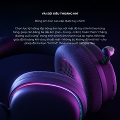 Tai Nghe Gaming Không Dây AULA G7 Pro – Âm Thanh Vòm 7.1, Mic Chống Ồn AI, Đèn RGB