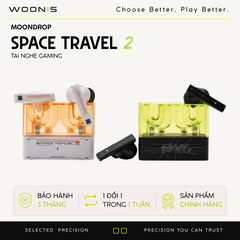 Tai nghe Bluetooth MOONDROP Space Travel 2 – Chống ồn ANC, Tùy chỉnh DSP, Hỗ trợ AutoEQ