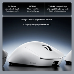 Chuột Gaming Không Dây ATK Dragonfly Y9 Series, PAW3950 Ultra, Nordic 54L15, ApexShark MAX, Pin 800mAh , 800H, ~55g, Dongle GEM 8K