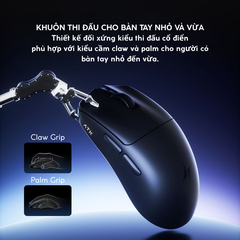 VGN ATK F1 V2 Series - Chuột Không Dây Nhẹ 38g, Cảm Biến PAW3950 Ultra, Polling Rate 8000Hz - Hiệu Suất Đỉnh Cao Cho Game Thủ