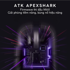 Chuột Gaming Không Dây ATK Duckbill Ultra PAW3950 Ultra, Nordic 54H20, 8000Hz