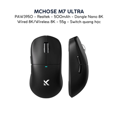 Chuột Gaming Không Dây MCHOSE M7 / M7 PRO / M7 ULTRA