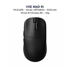 Chuột Gaming Không Dây VXE MAD R / R + / R Major / R Major +