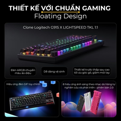 Mchose Mix 87 | Bàn Phím Phím Từ Tính Chuyên Game 8K Hz, Độ Trễ 0.08ms, Scan Rate 256K, Accuracy 0.001mm, RGB 16.8 Triệu Màu