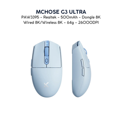 Chuột Gaming Không Dây MCHOSE G3 / G3 A 800mAh