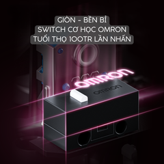 Chuột Gaming Không Dây VGN Dragonfly F1 SE Siêu nhẹ 57g, Cảm biến PAW3911, Chip CX52850E, 12000 DPI, Pin 600mAh