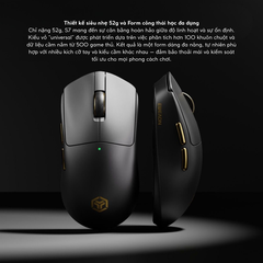 Chuột Gaming Không Dây Eweadn S7 Series, PAW 3950, PAR2862, Polling rate 8K, Pin 800mAh, Lớp phủ Nano Ice Skin