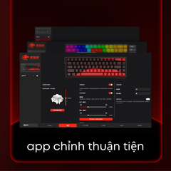 BÀN PHÍM CƠ GAMING HE FIRE68 | FIRE68 PRO | Rapid Trigger | 8000hz