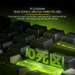 VGN Neon 75 | Bàn Phím Phím Từ Tính Chuyên Game Pin 8000mAh, 8K Hz, Độ Trễ 0.1ms, Scan Rate 256K, Accuracy 0.005mm, RGB 16.8 Triệu Màu
