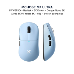 Chuột Gaming Không Dây MCHOSE M7 / M7 PRO / M7 ULTRA