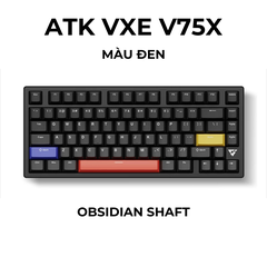 BÀN PHÍM CƠ GAMING KHÔNG DÂY VXE ATK V75X | NHÔM CNC | HOTSWAP | 1MS | RGB