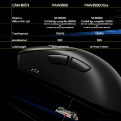 Chuột Gaming Không Dây VXE ATK Z1 Pro / Promax / Ultra