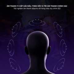 Loa Soundbar Gaming MCHOSE G20 Pro – Âm Thanh Vòm 7.1, Micro Tháo Rời, Đèn RGB Nhịp Nhạc