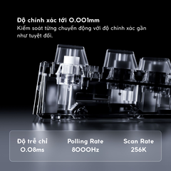 MCHOSE ACE 75 | Bàn Phím Gaming HE Chuyên Game 8K | Scan Rate 256K, Độ Trễ 0.08ms, Accuracy 0.001mm, RGB 16.8 Triệu Màu