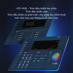 ATK 68 V3 ESPORTS| Bàn Phím Phím Từ Tính Chuyên Game 8K Hz, Độ Trễ 0.08ms, Scan Rate 256K, Accuracy 0.001mm, RGB 16.8 Triệu Màu