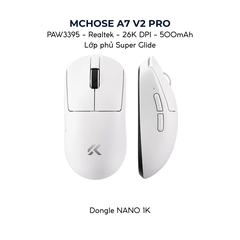 Chuột Gaming Không Dây MCHOSE A7 / A7 PRO / A7 ULTRA