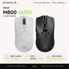 Chuột Gaming Không Dây  DELUX M800 ULTRA