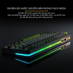 VGN Neon 75 | Bàn Phím Phím Từ Tính Chuyên Game Pin 8000mAh, 8K Hz, Độ Trễ 0.1ms, Scan Rate 256K, Accuracy 0.005mm, RGB 16.8 Triệu Màu