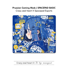 LÓT CHUỘT GAMING SPACE PAD PHIÊN BẢN CAO CẤP ĐẾ PORON - SCR | PAD CHUỘT CHƠI GAME | SERIES MOUSE PAD