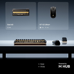 Bàn Phím Gaming HE MCHOSE GOD 60 – Full CNC, 16K Polling Rate, 256K Scan Rate, Rapid Trigger 0.001mm