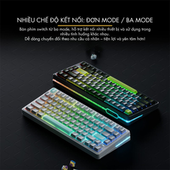 VGN Neon 75 | Bàn Phím Phím Từ Tính Chuyên Game Pin 8000mAh, 8K Hz, Độ Trễ 0.1ms, Scan Rate 256K, Accuracy 0.005mm, RGB 16.8 Triệu Màu