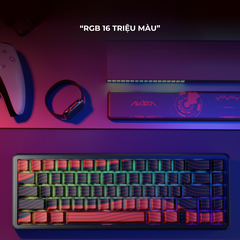 BÀN PHÍM CƠ GAMING HE BATTLE68 | Rapid Trigger | 1000hz | 8000hz