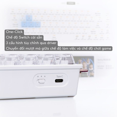 ATK 68 RX ESPORTS| Bàn Phím Phím Từ Tính Chuyên Game 8K Hz, Độ Trễ 0.08ms, Scan Rate 256K, Accuracy 0.001mm, RGB 16.8 Triệu Màu