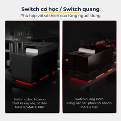 Chuột Gaming MADLIONS MAD G PRO - Siêu Nhẹ, Cảm Biến PAW3395, Kết Nối Không Dây