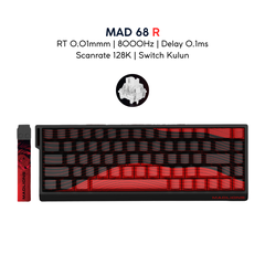 BÀN PHÍM CƠ GAMING HE MAD60 | MAD68 HE | Rapid Trigger | 1000hz | 8000hz