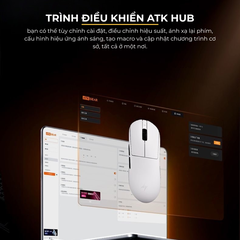 VGN ATK A9 - Chuột Không Dây Nhẹ 53g, Cảm Biến PAW3950 Ultra, Polling Rate 8000Hz - Hiệu Suất Đỉnh Cao Cho Game Thủ