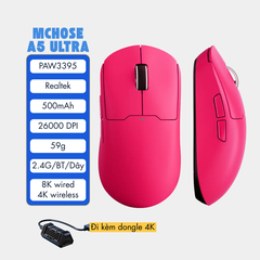 Chuột Gaming Không Dây MCHOSE A5 Pro / Pro Max