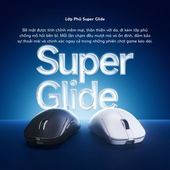 Chuột Gaming Không Dây Mchose A7 V2 Pro+/Ultra+ Đế Sạc Từ Tính, PAW 3950TI, Realtek Chipset, 42000 DPI, Dongle 8K, Siêu nhẹ 59g, Pin 500mAh