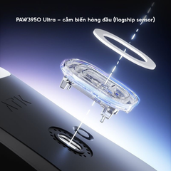 VGN ATK F1 V2 Series - Chuột Không Dây Nhẹ 38g, Cảm Biến PAW3950 Ultra, Polling Rate 8000Hz - Hiệu Suất Đỉnh Cao Cho Game Thủ