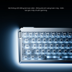 Bàn Phím Gaming HE MCHOSE GOD 60 – Full CNC, 16K Polling Rate, 256K Scan Rate, Rapid Trigger 0.001mm