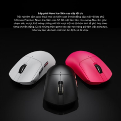 Chuột Gaming Không Dây Eweadn S7 Series, PAW 3950, PAR2862, Polling rate 8K, Pin 800mAh, Lớp phủ Nano Ice Skin