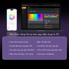 Loa Gaming Soundbar EDIFIER M30 Plus – Âm Thanh 2.0 Đối Xứng, Bluetooth 5.4, Đèn LED RGB, Chống Ồn