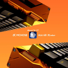 BÀN PHÍM GAMING HE MCHOSE ACE 68 TURBO, Polling Rate 16K, Độ Chính Xác 0.001mm, Scan Rate 256K, Độ Trễ 0.06ms, RGB 16.8 triệu màu, Hỗ Trợ Music Rhythm 2.0